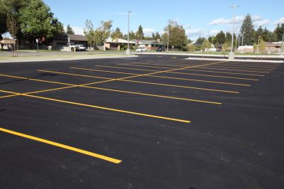 Commercial Parking Lot Sealing detail