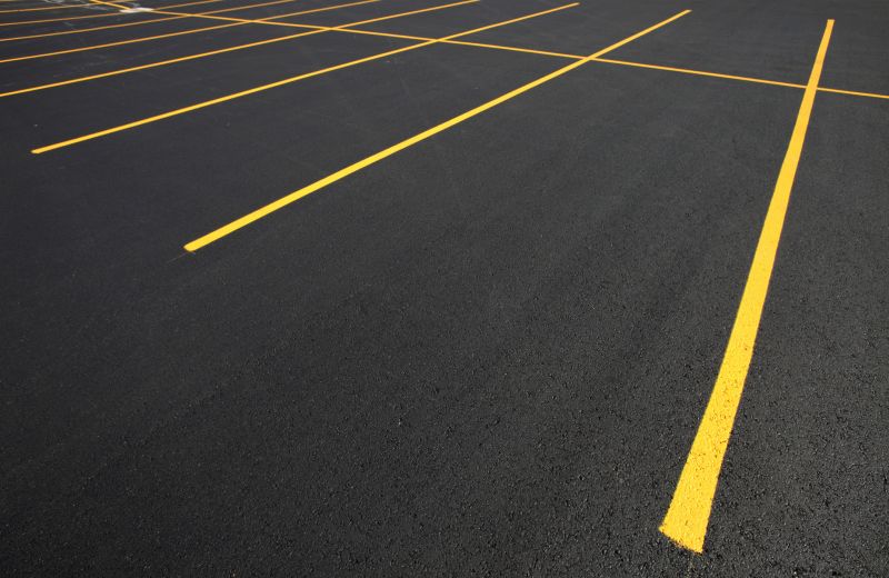 Parking Lot Resurfacing detail