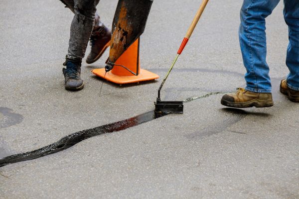 Parking Lot Crack Sealing in Citrus Heights